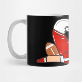 Rugby American Football Sport USA Gridiron Football Gift Mug